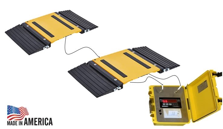 Portable Truck Axle Scales For Sale. USA Made Truck Axle Scales. Scale ...